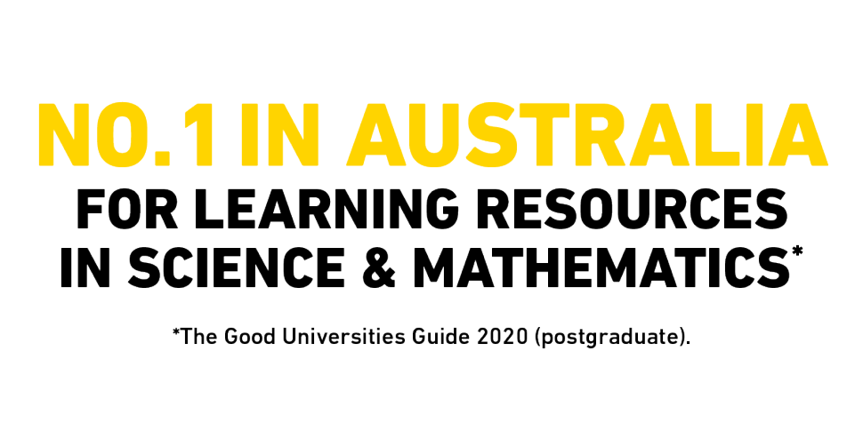 No. 1 in AUSTRALIA  for overall experience in Computing & Information Systems