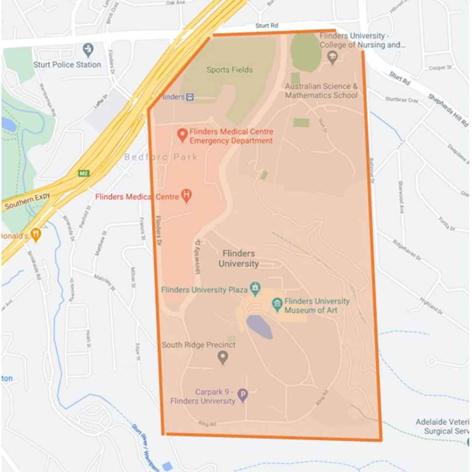 Bedford Park escort boundary
