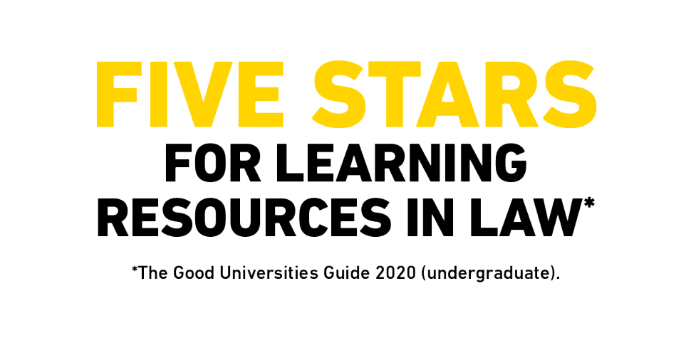 Five stars for learning resources in Law