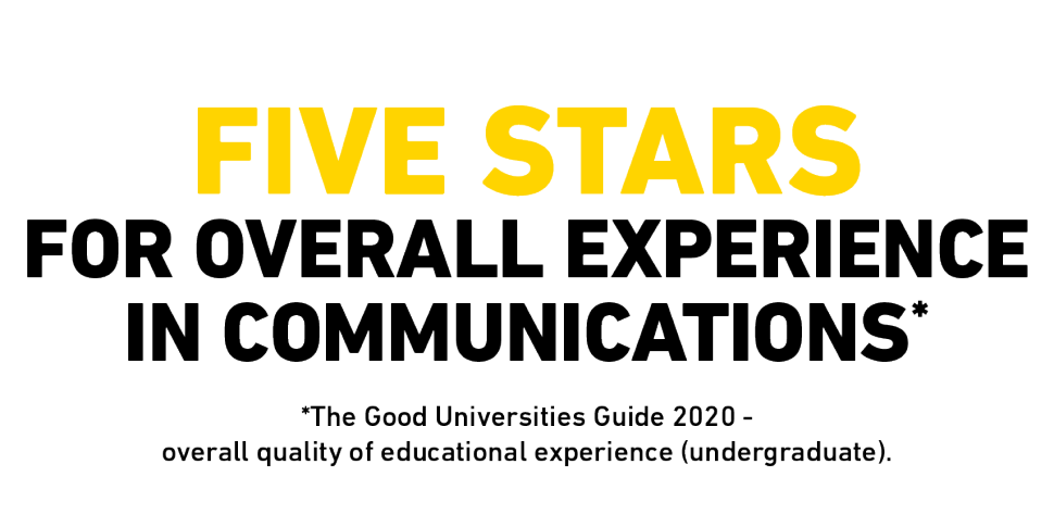 Five stars for overall experience in Communications