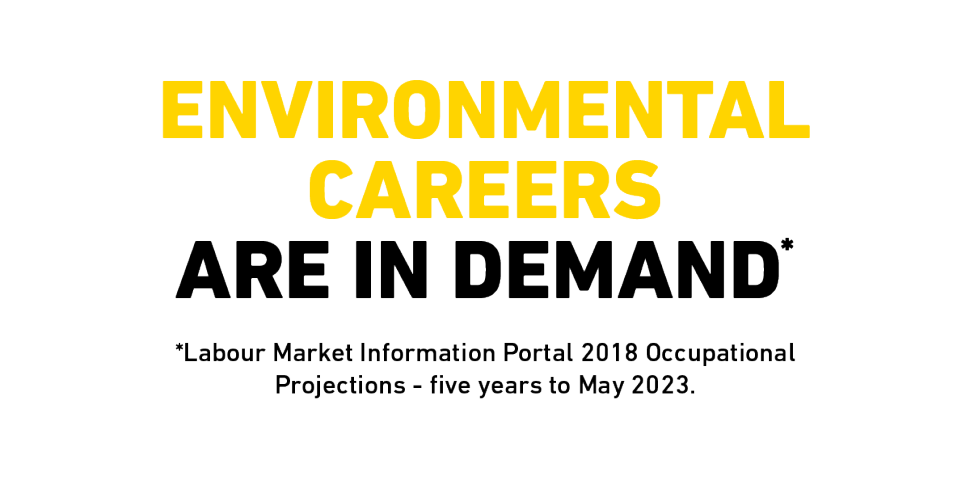 Environmental Careers are in demand