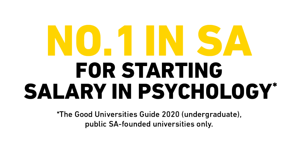 No. 1 in SA for starting salary in Psychology