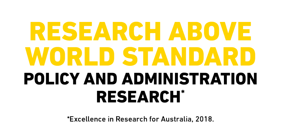 Research above world standard Policy and Administration research