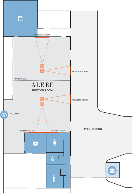 Alere Function Centre layout