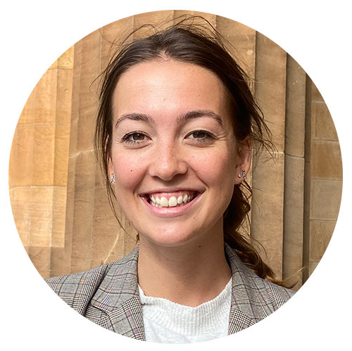 Close up of law student Marielle Intveld